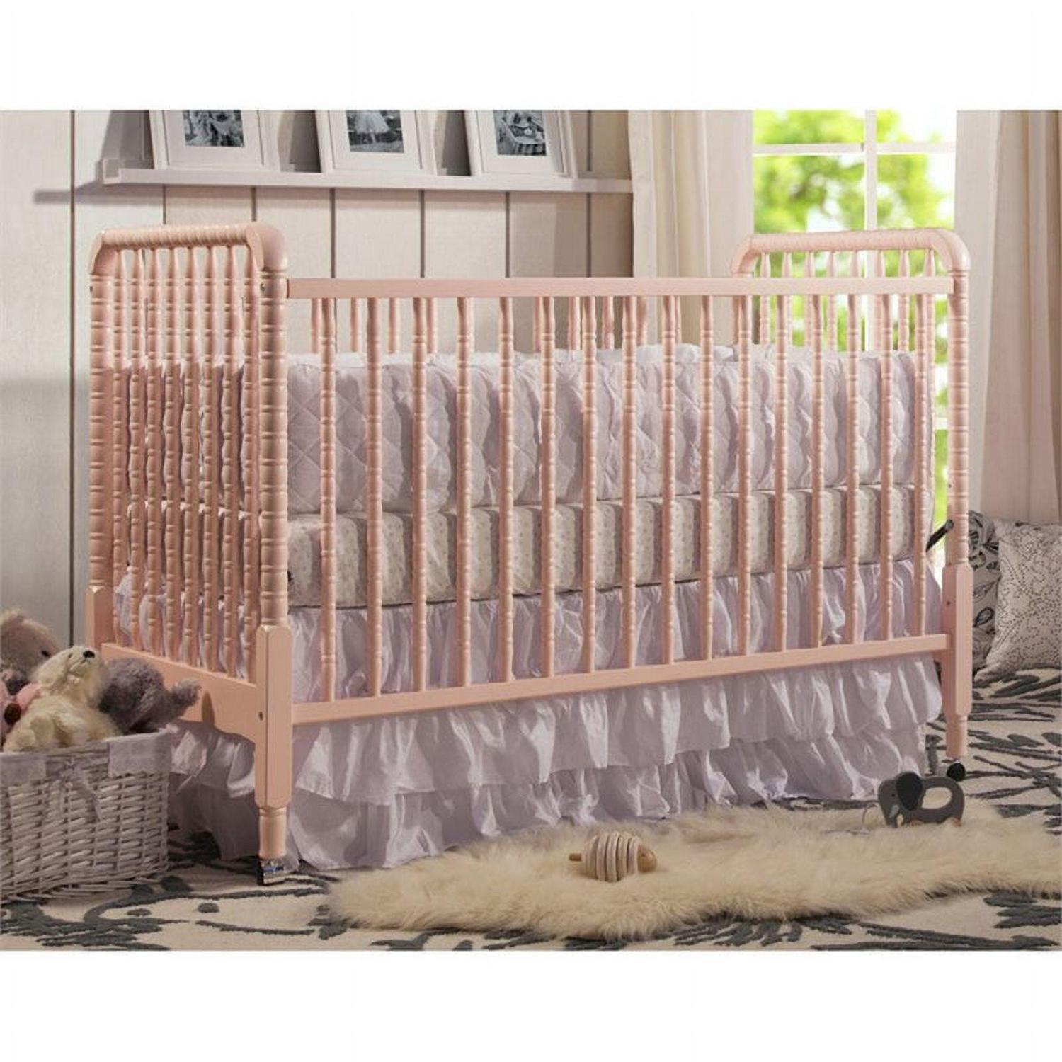 Davinci Jenny Lind 3 - in - 1 Convertible Crib in Pink Blush Secondary image