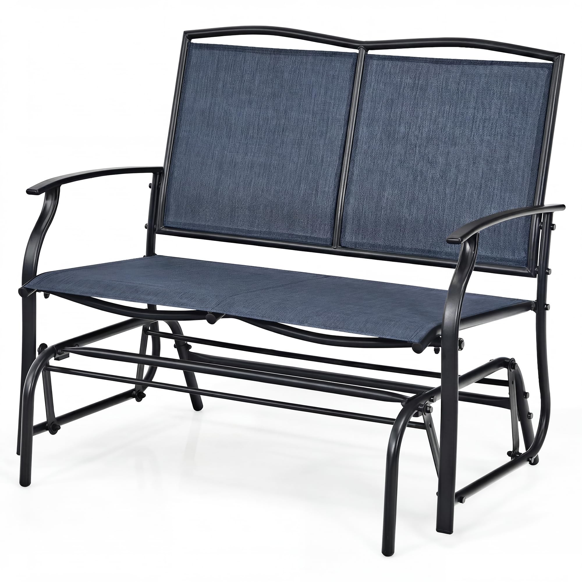 Tangkula 2-Person Patio Swing Glider Bench Main image